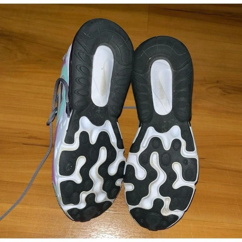 Kids Nike Air Max 270 React Running Walking Lace Up Shoes Sneakers